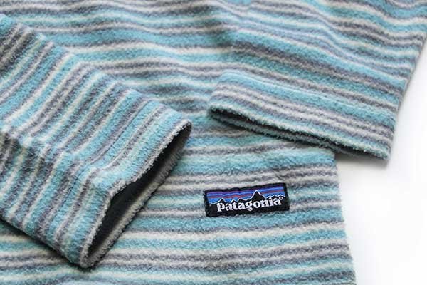 90s USA製 patagoniaパタゴニア ランダムボーダー CAPILENEキャプ