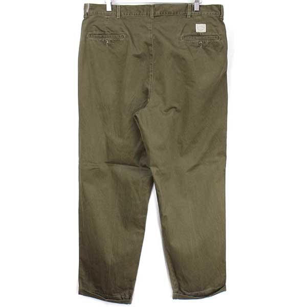 90s USA製 ポロ ラルフローレン ツータック コットン チノパン