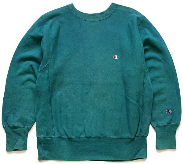 90s USA製 Championチャンピオン ワンポイント リバースウィーブ