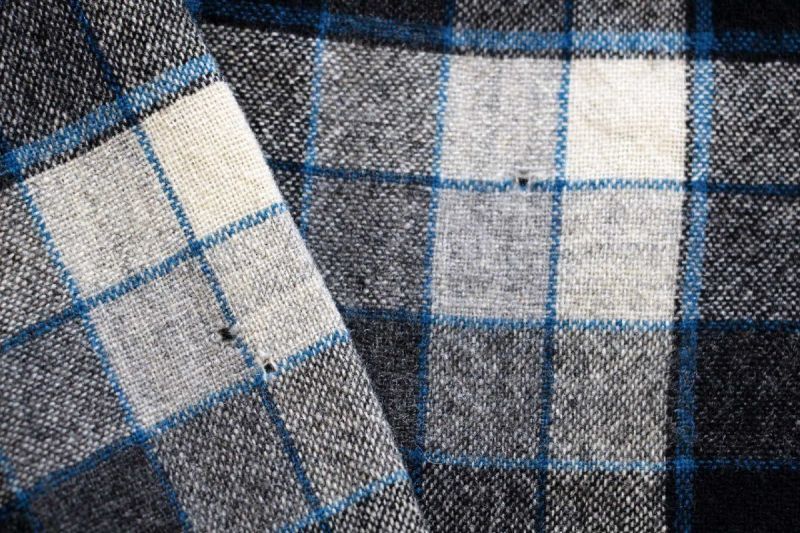 50s PENDLETONペンドルトン チェック オープンカラー ウールシャツ L
