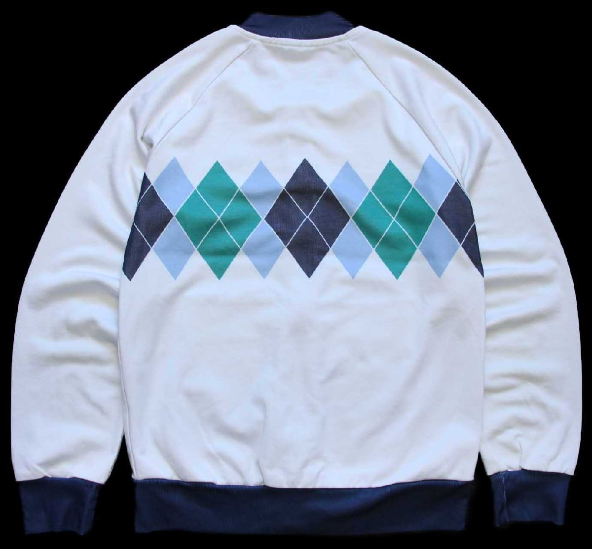 adidasアディダス トレフォイル ロゴ刺繍 アーガイル柄 イワンレンドル