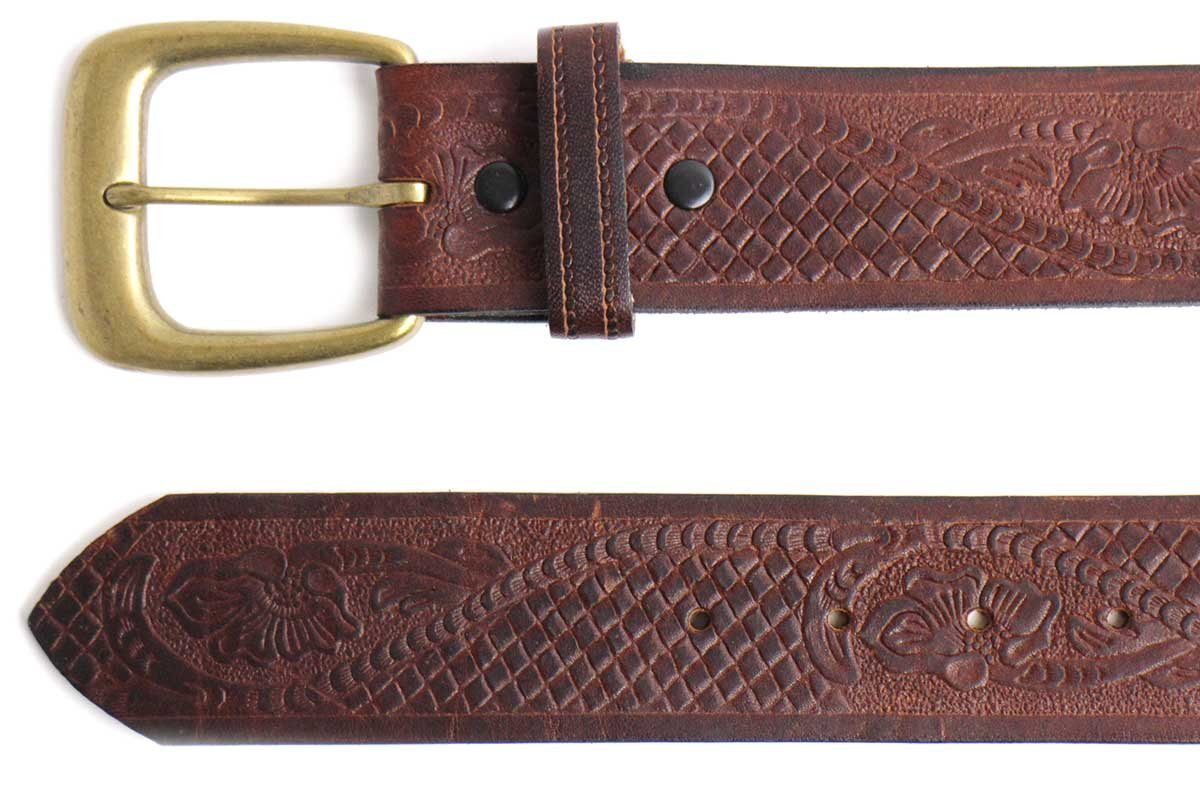 90s USA製 Levi'sリーバイス カービング フルグレイン カウハイド