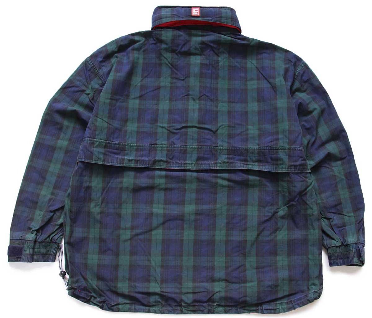 00s CHAPS ラルフローレン ブラックウォッチ タータンチェック ハーフ