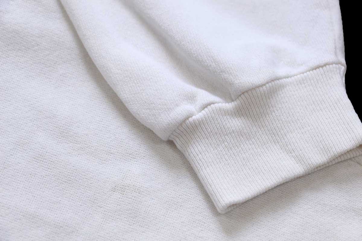 80s USA製 Hanes American Airlines ロゴ ひび割れプリント スウェット