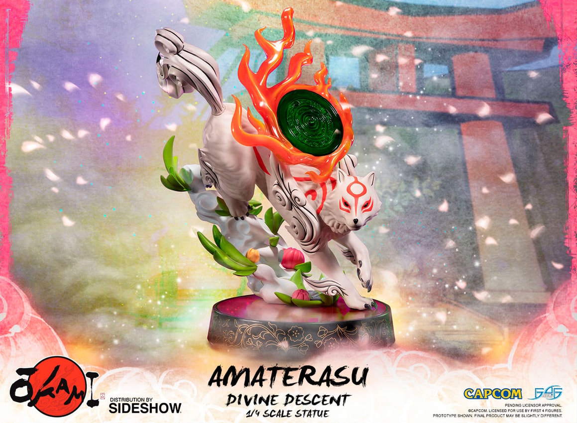 Okami Amaterasu Divine Descent by First 4 Figures | Sideshow