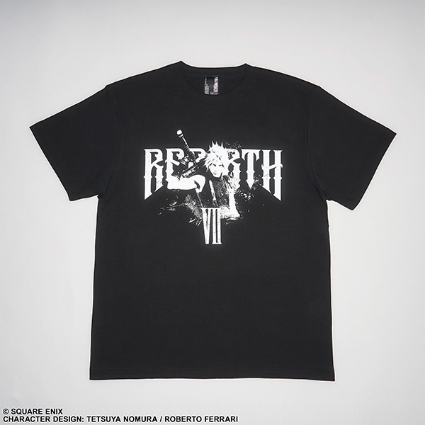Square Enix Reveals New Final Fantasy VII Rebirth T-Shirts