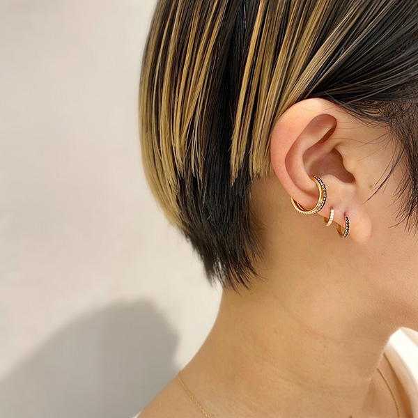CLICK HOOP PIERCED EARRING(S)(6ZP5006)｜SJX公式ONLINE STORE