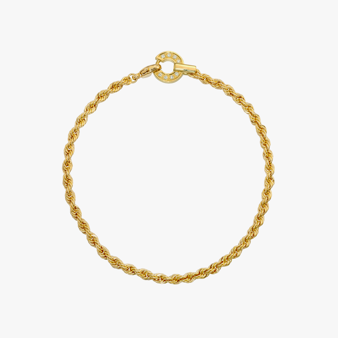 DIAMOND ROPE CHAIN BRACELET(5ZU0088)｜SJX公式ONLINE STORE