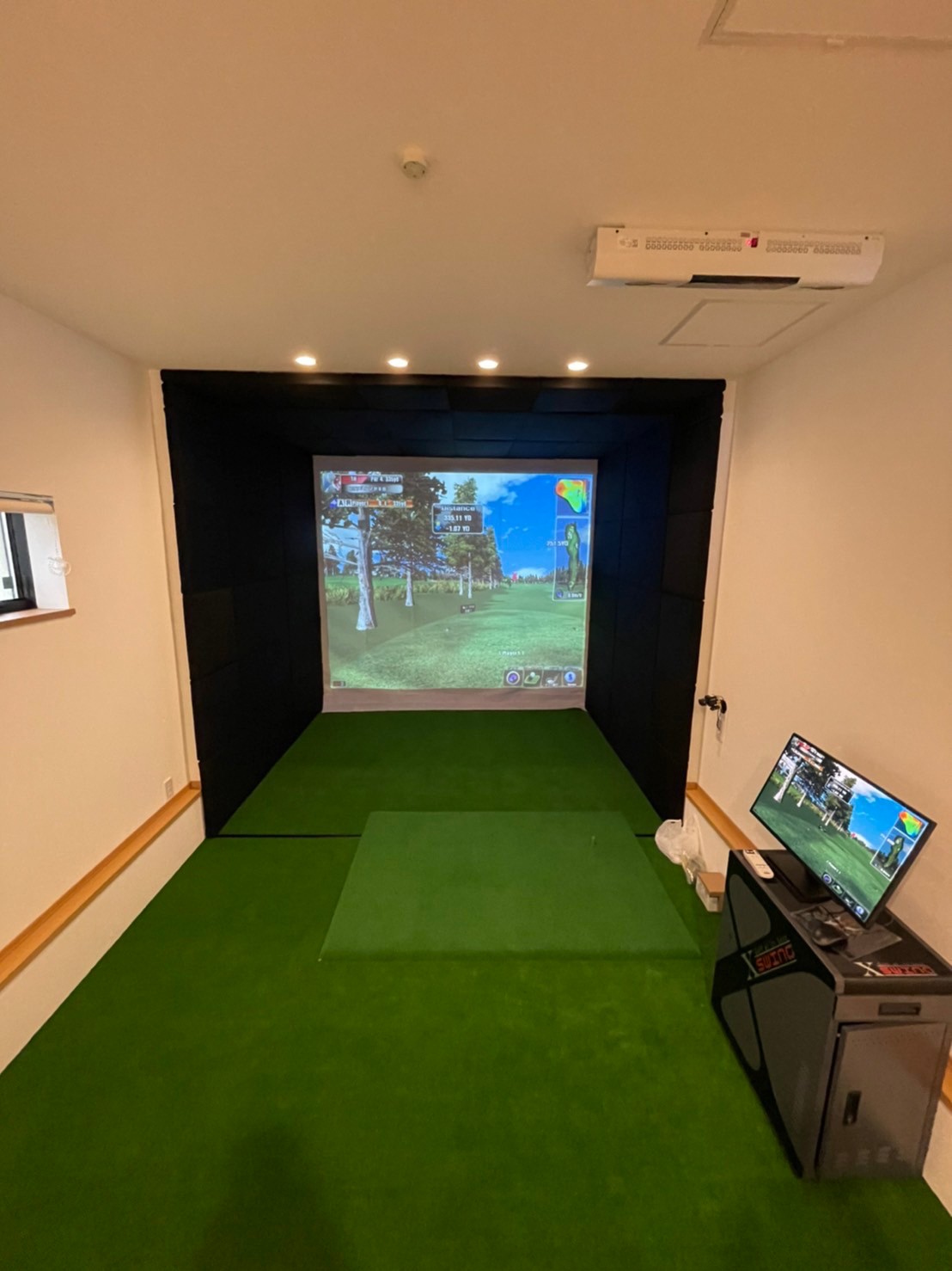 施工事例(T様邸、homebear社施工、隠蔽配線) | ゴルフ用弾道測定機 SkyTrak
