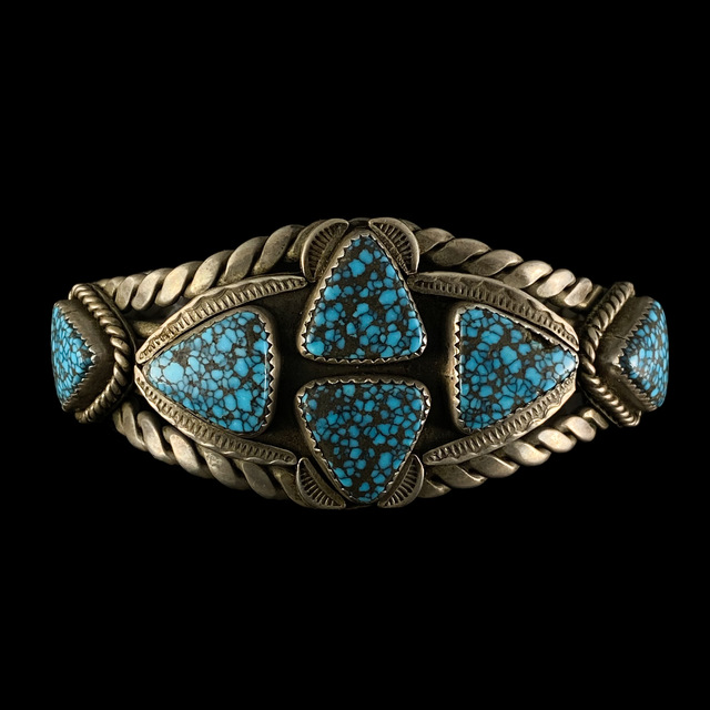 インディアンジュエリー ビンテージ ブレスレット78 | ターコイズ