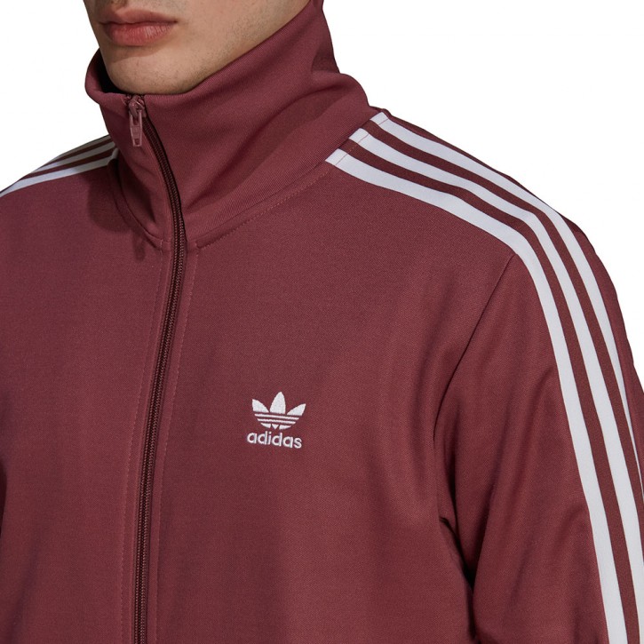 ADIDAS BECKENBAUER TRACK TOP PRIME BLUE QUIET CRIMSON | Skateshop