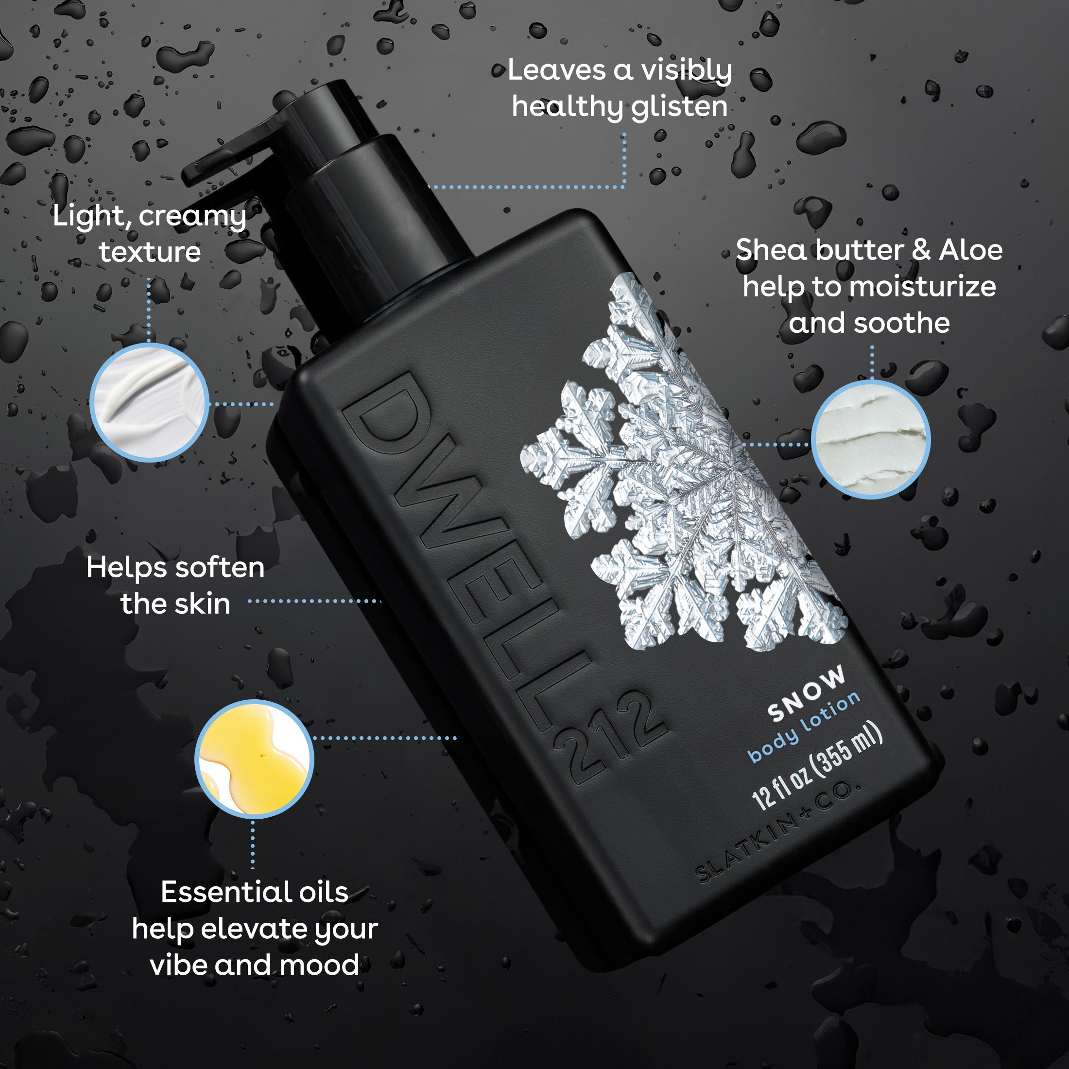 DWELL212 Snow Body Lotion – Slatkin + Co.