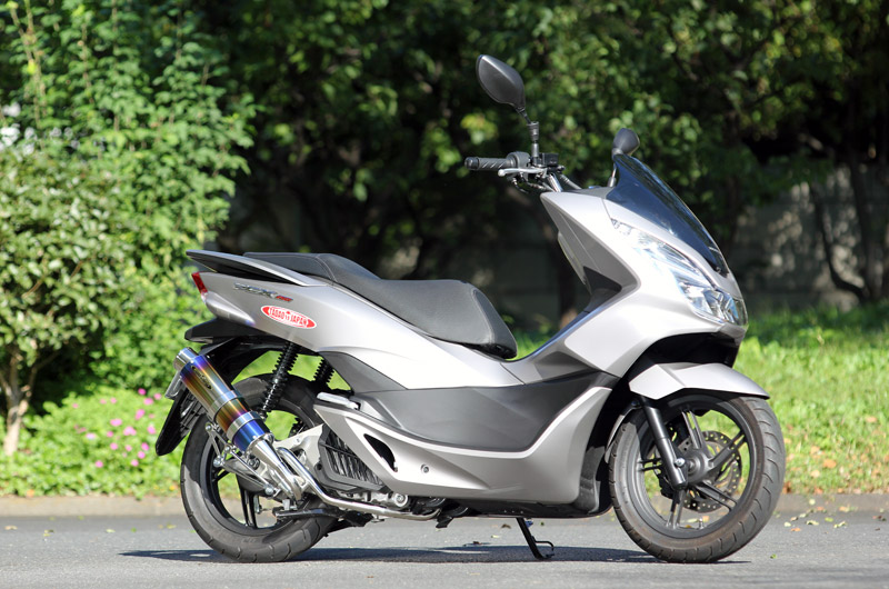 HONDA PCX150 JBK-KF18/JBK-KF12 PURESPORT“S”GoldEmblem TitanBlue