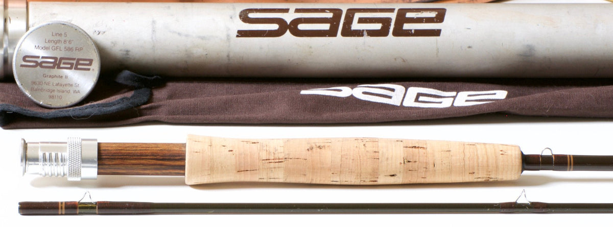 Sage Graphite II 586RP - 8'6 5wt - Spinoza Rod Company
