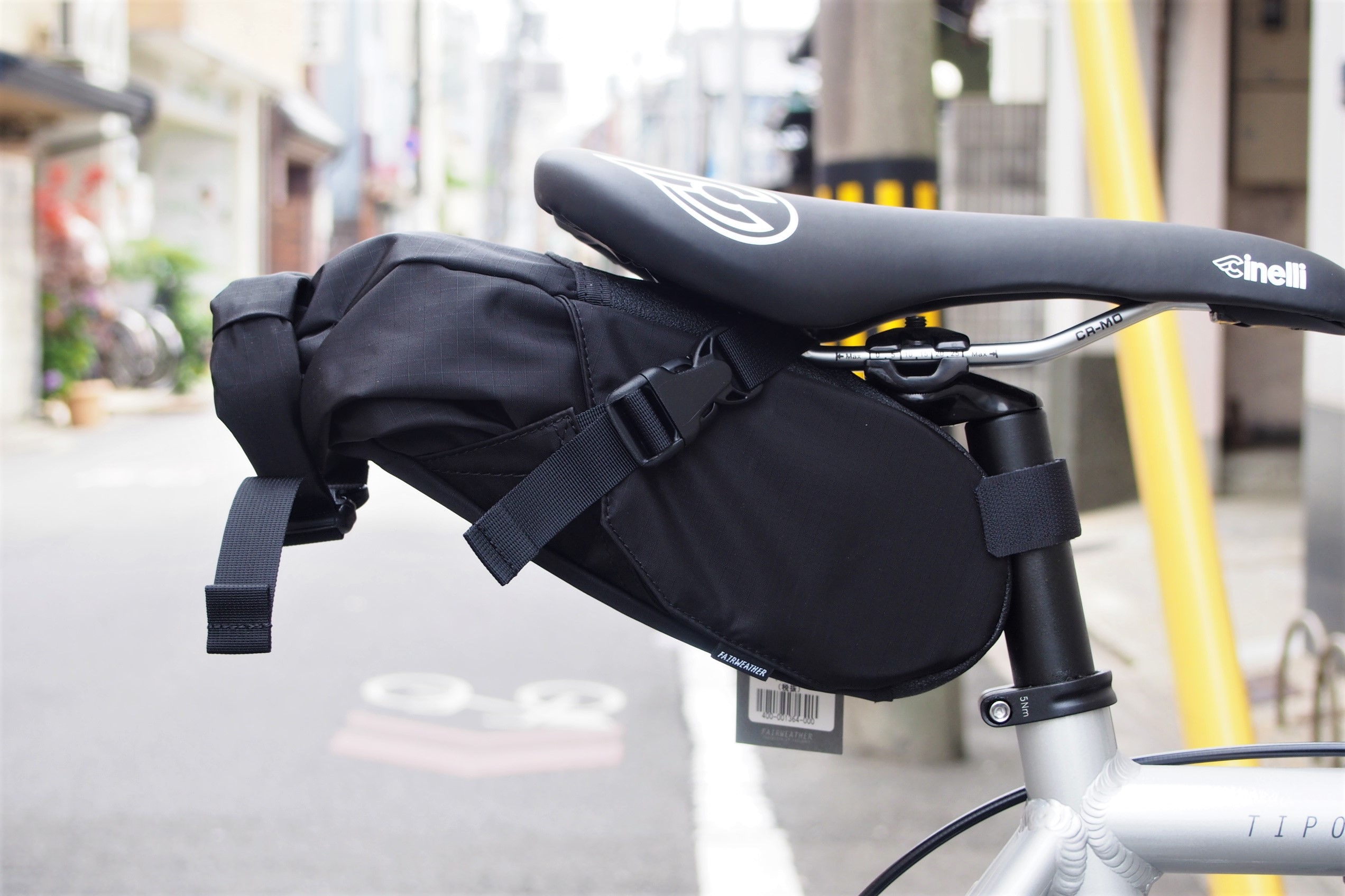 BLOG 日常から日帰りライドにピッタリなサドルバッグ～FAIRWEATHER