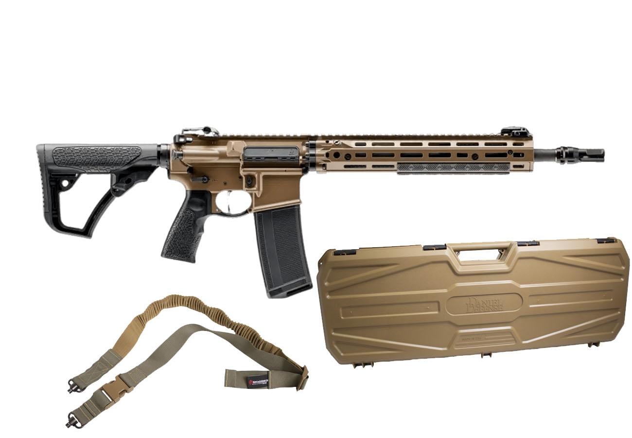 Shop Daniel Defense DDM4 A1 RIII 5.56mm FDE Semi-Auto Rifle with
