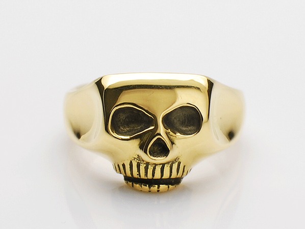 JIM SKULL RING/K18YG/FLASH POINT（フラッシュポイント） - DEFI