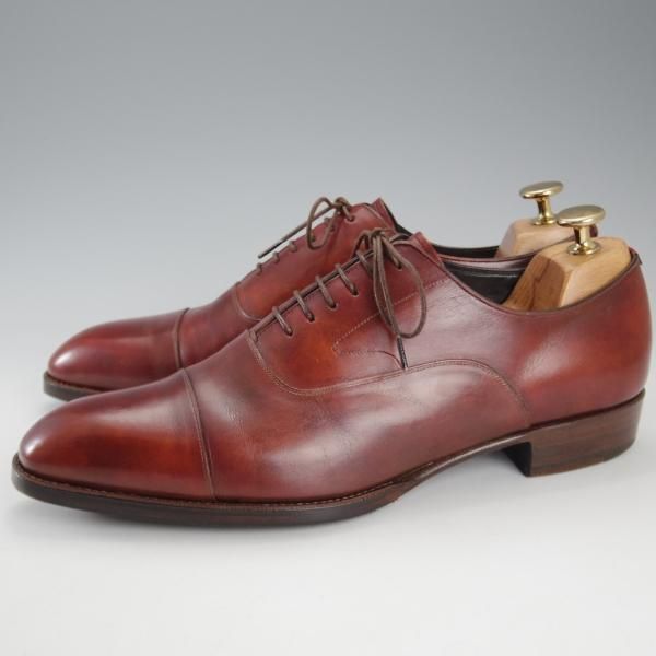 シェットランドフォックス SIZE 7【ブライトン/ストレートチップ/赤茶