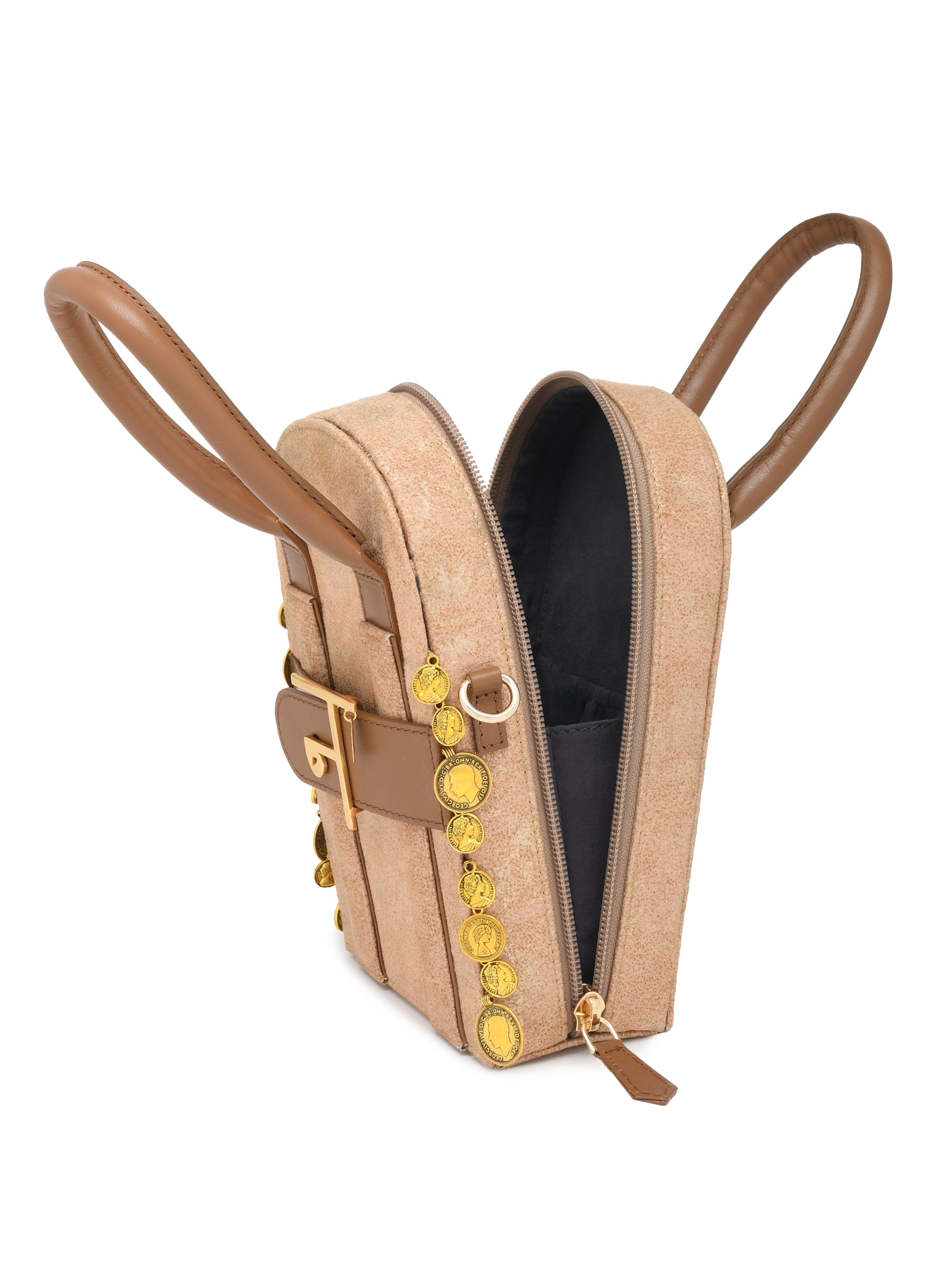 Sunlit Moon Bag - Gold – Immri