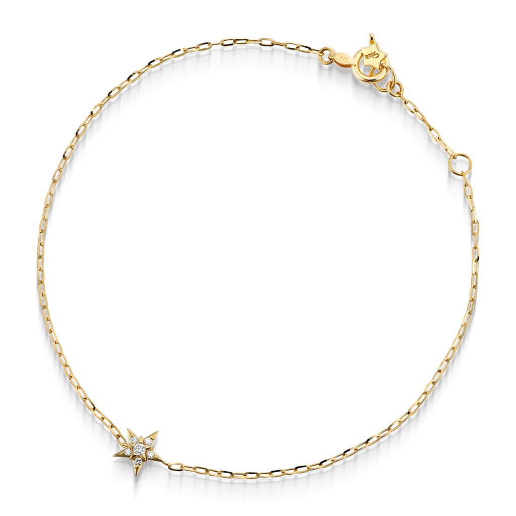 STAR of STARS BRACELET(2ZU0626)K18 ブレスレット｜スタージュエリー