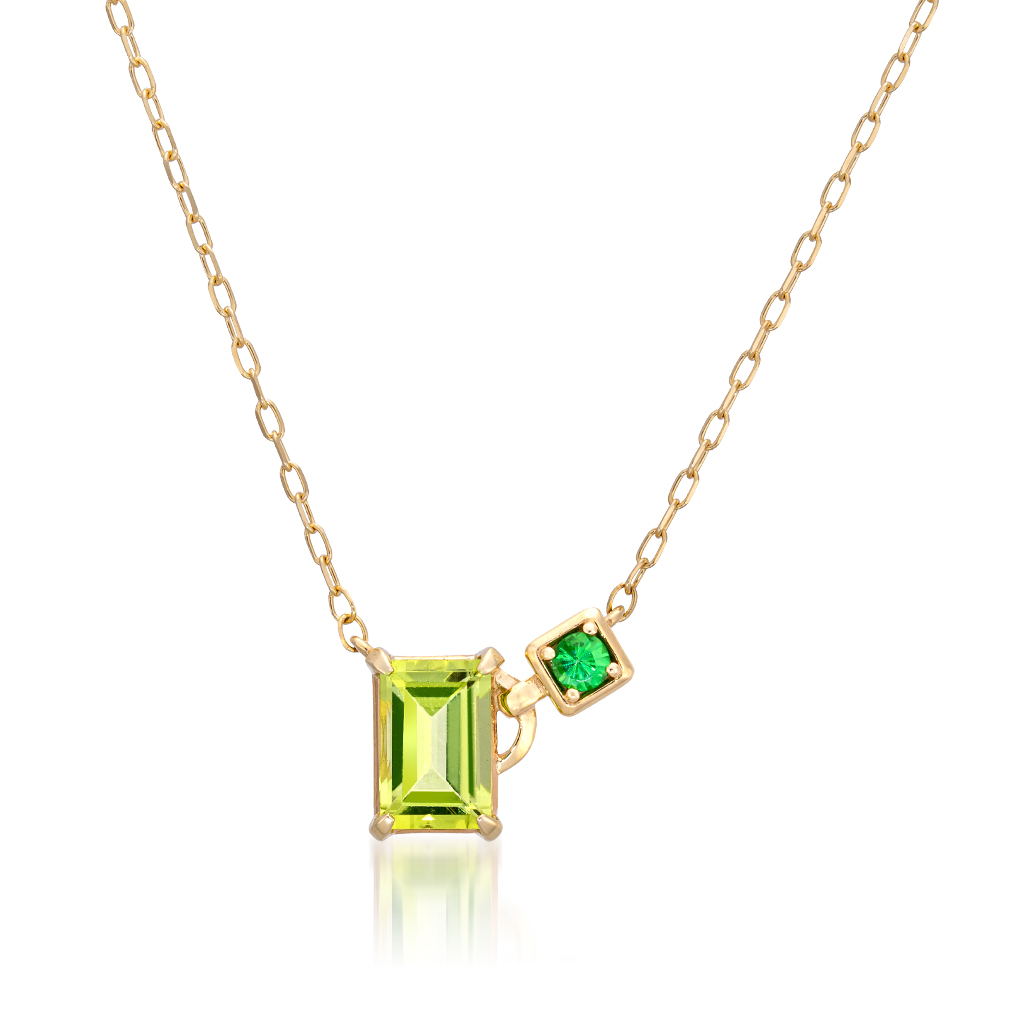 GREEN LINKS NECKLACE(2JN1026)K10 ネックレス｜スタージュエリー公式