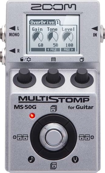 Zoom MS-50G Multieffect for electric guitar