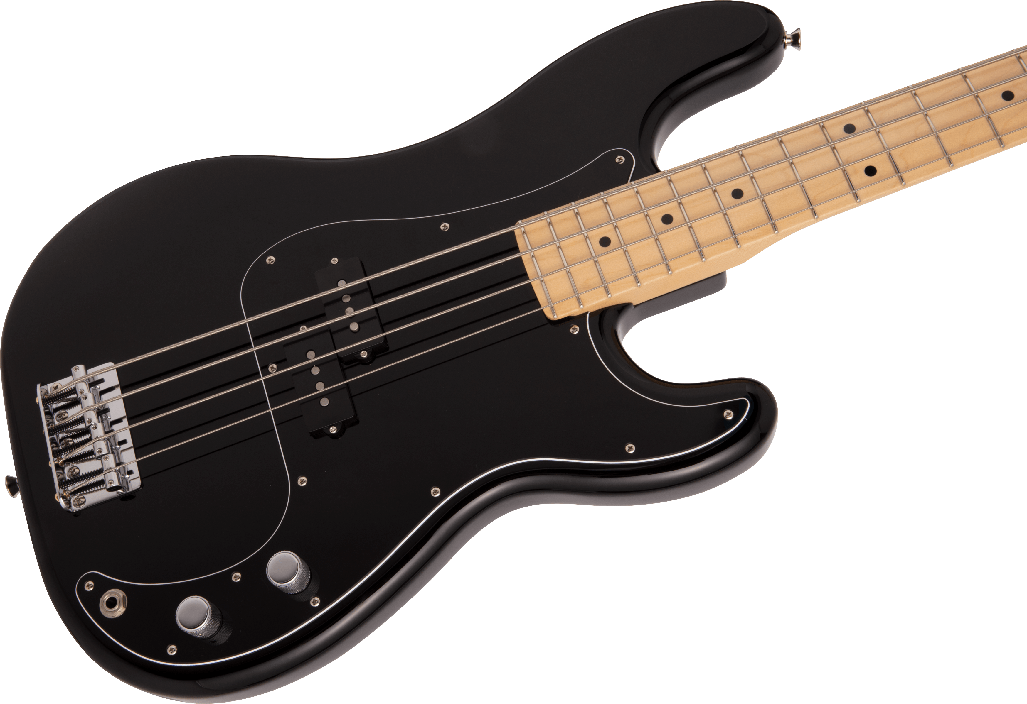 Fender Precision Bass Hybrid II - black Solid body electric bass
