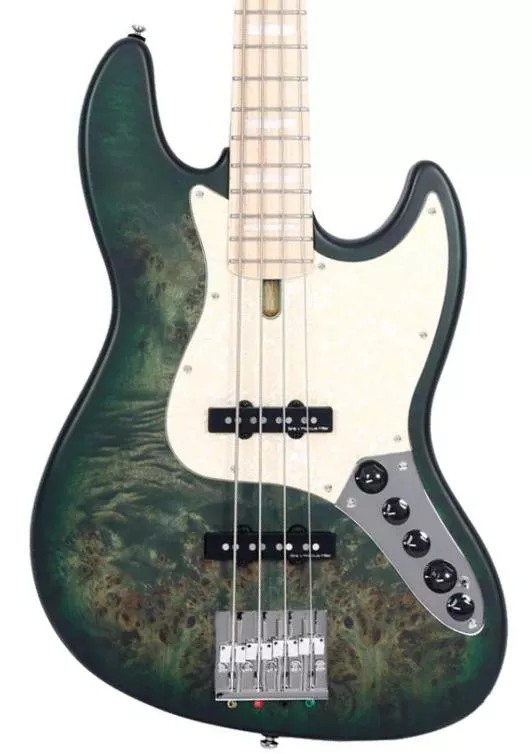 Sire Marcus Miller V7 Ash Reissue 4ST - trans green satin Solid
