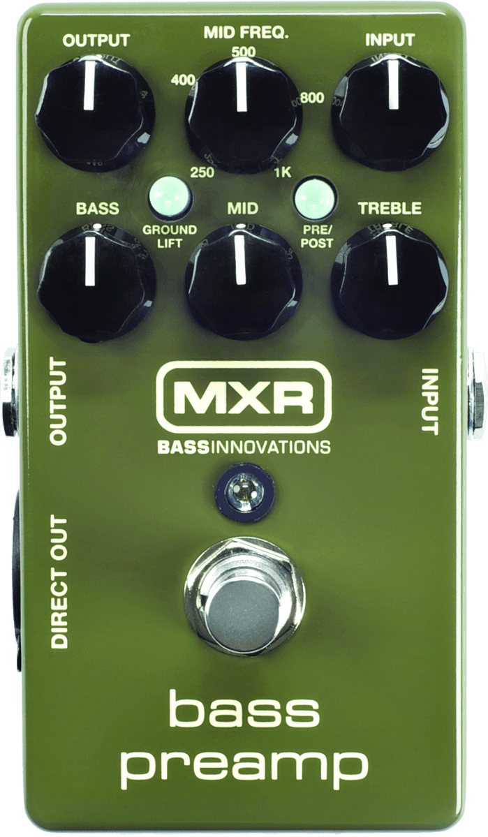 Mxr M81 Bass Preamp Bass preamp