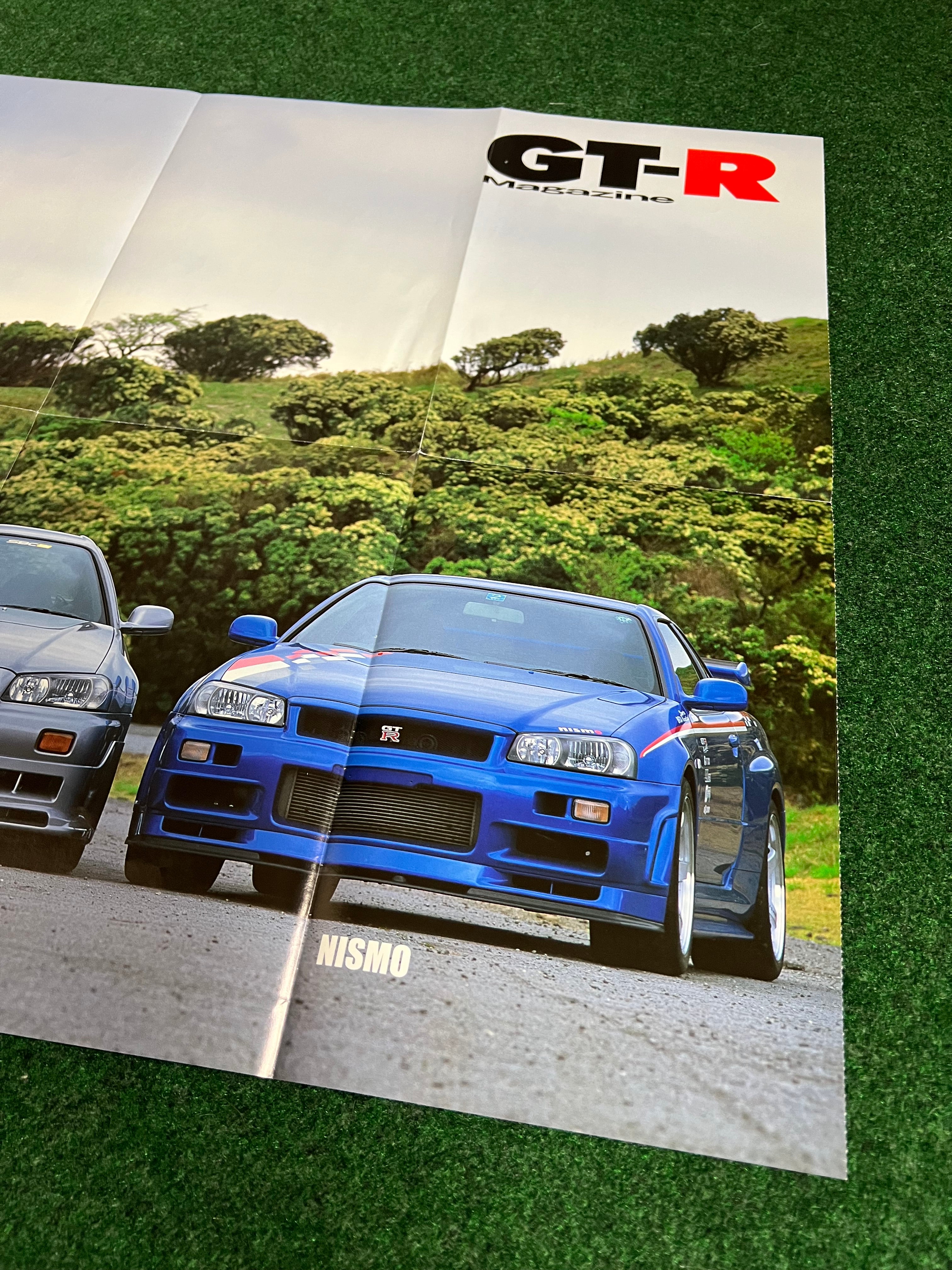 GT-R Mag Insert - JGTC Pennzoil & Xanavi Nissan Skyline R34 GT-R w