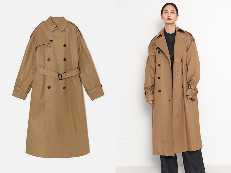 HYKE＞トレンチコート再入荷 | st company online store 入荷案内ブログ