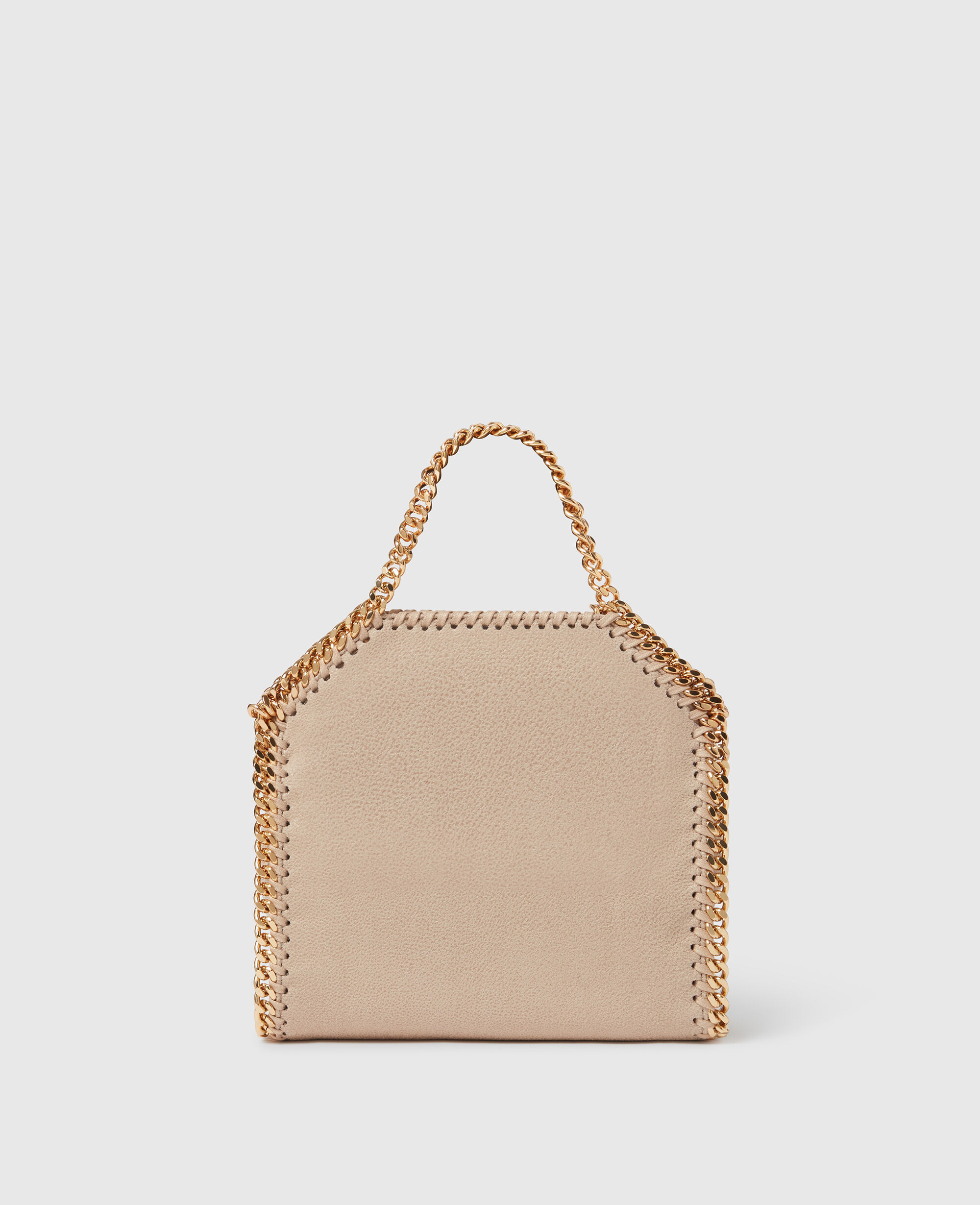 Women Clotted Cream Falabella Tiny Tote Bag | Stella McCartney US