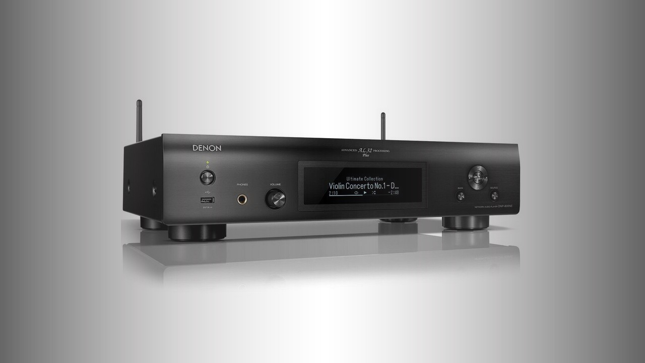 Denon DNP-800NE: Network player providing open, detailed and