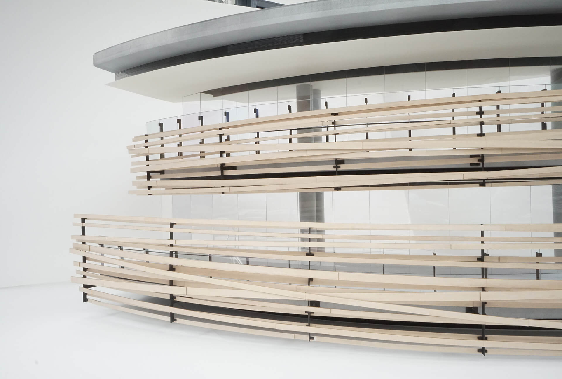 Revisiting the spiralling, timber-ensconced hive, The Exchange by