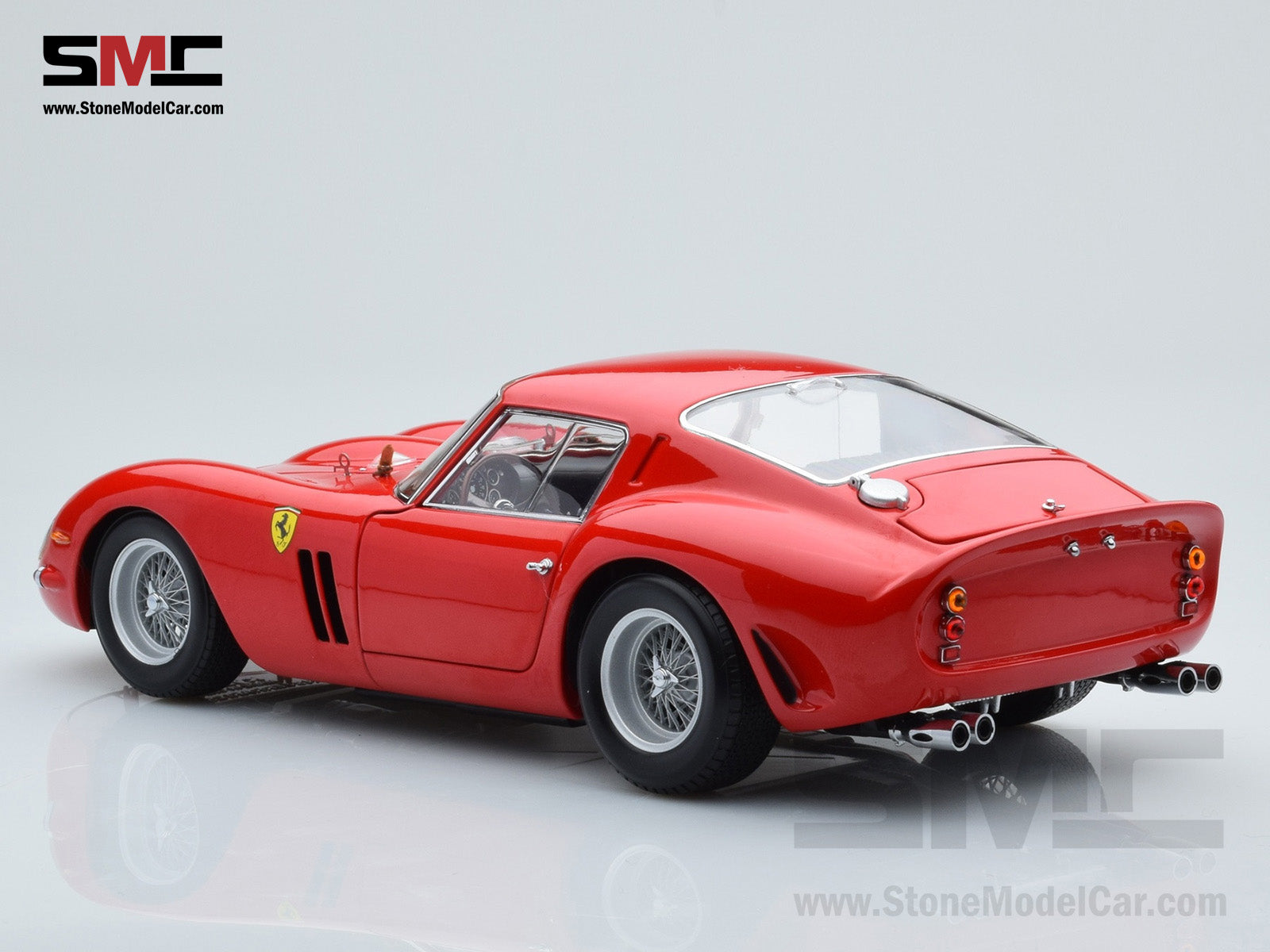 Ferrari 250 GTO Coupe Year 1962 Red 1:18 Kyosho 08438R – Stone Model