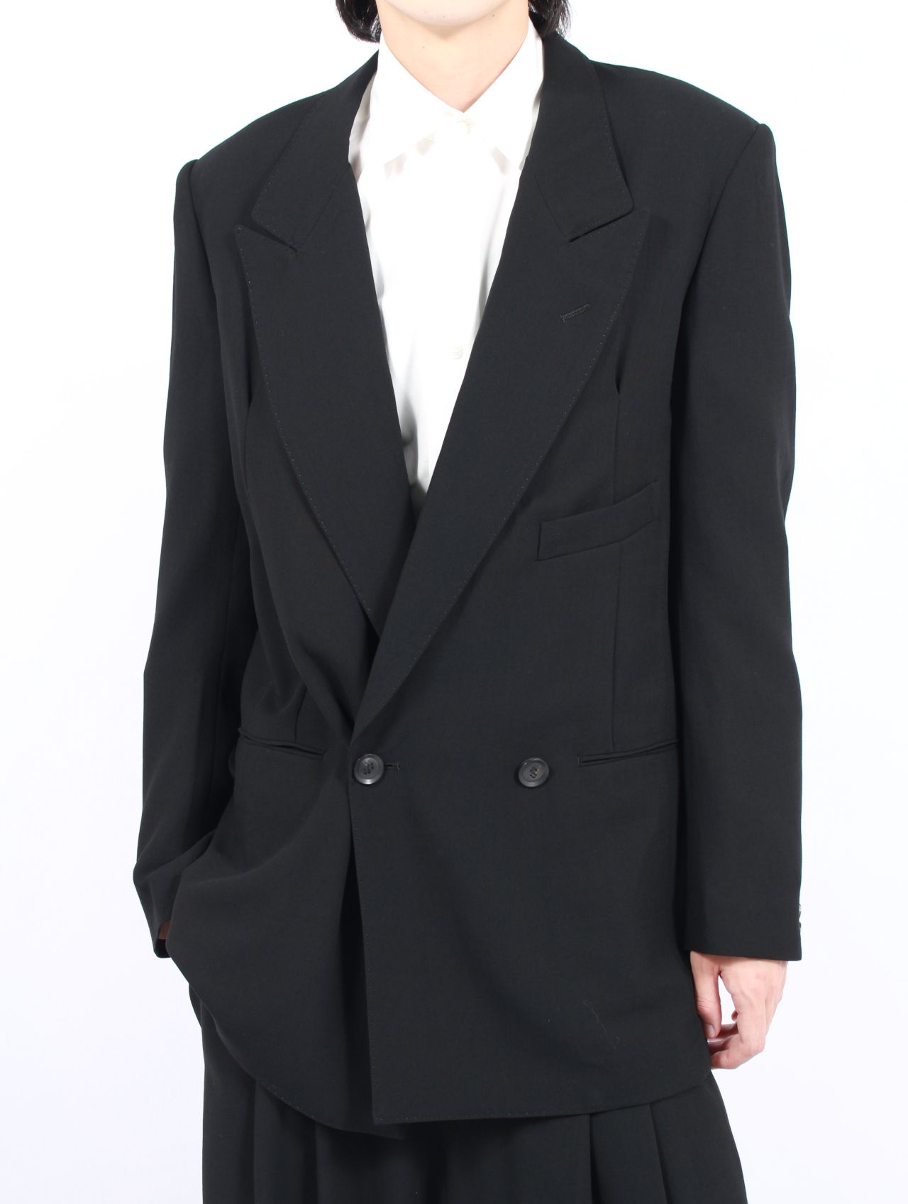 SOSHIOTSUKI - 【25AW】インターライニング ポケット ウールサージ