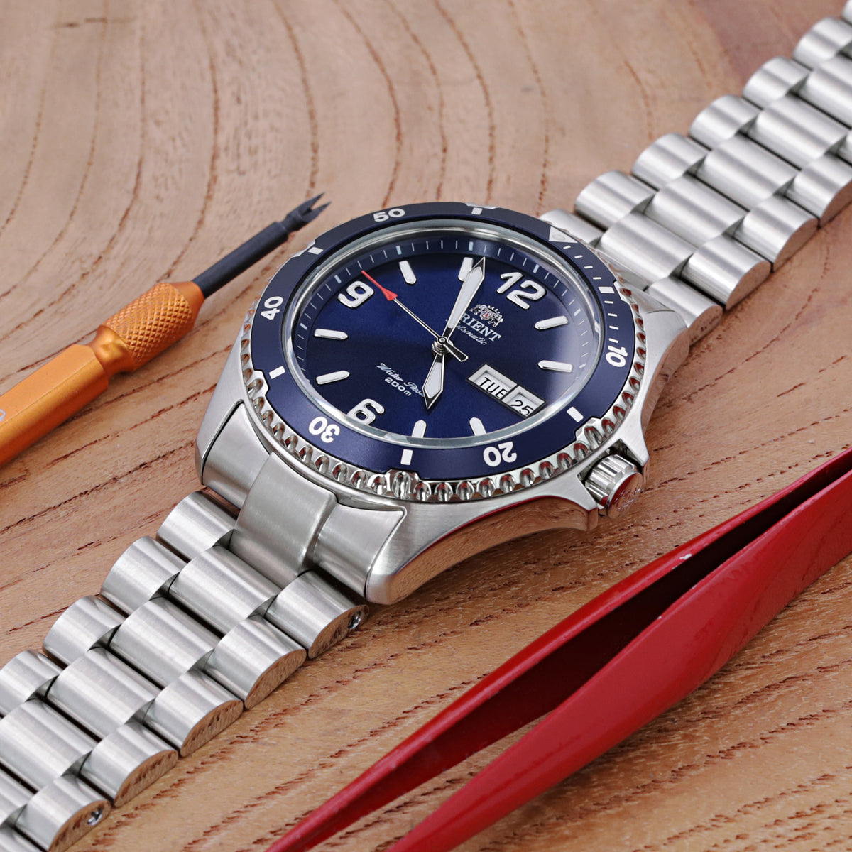 Orient Mako 2 Curved End Replacement Watch Bracelet Watch Band