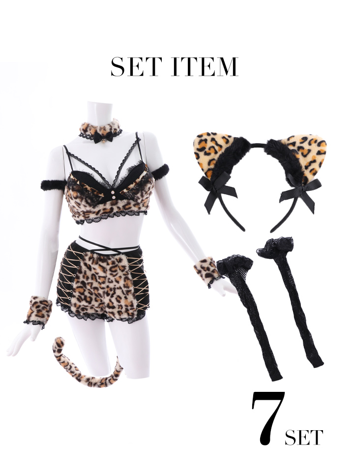 即日発送！】【sugar nine×マリームーンコラボ】 セクシーレオパード