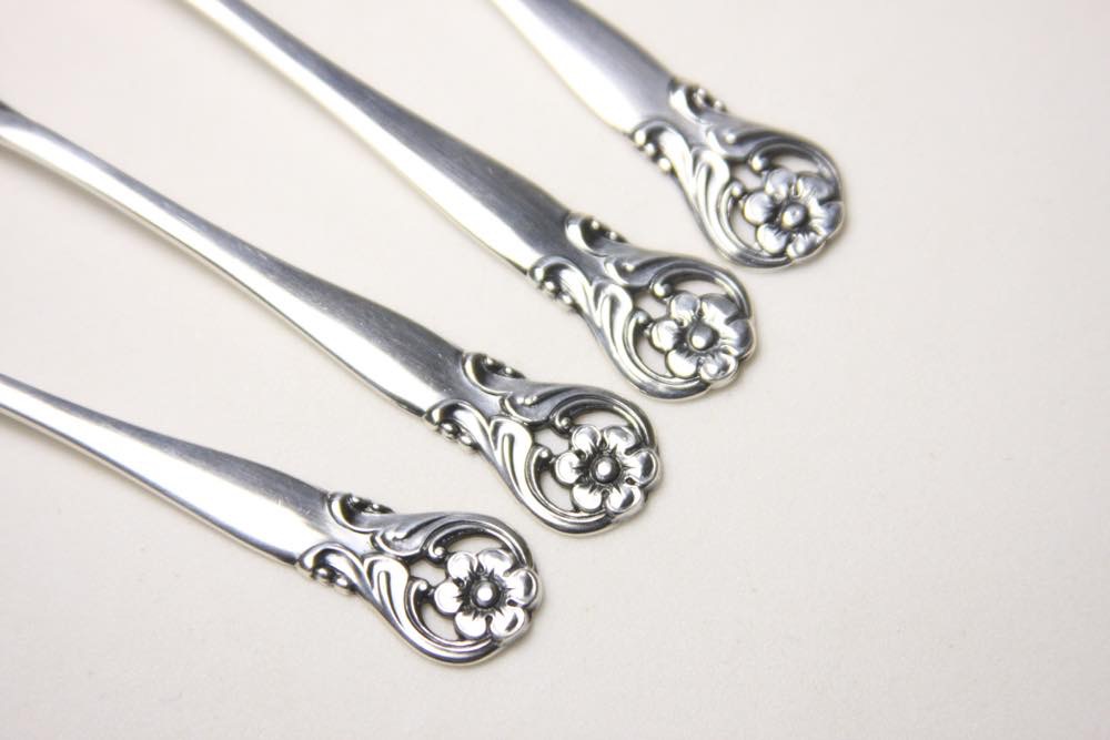 ビンテージ雑貨スウェーデン製 シルバー（純銀）ティースプーン