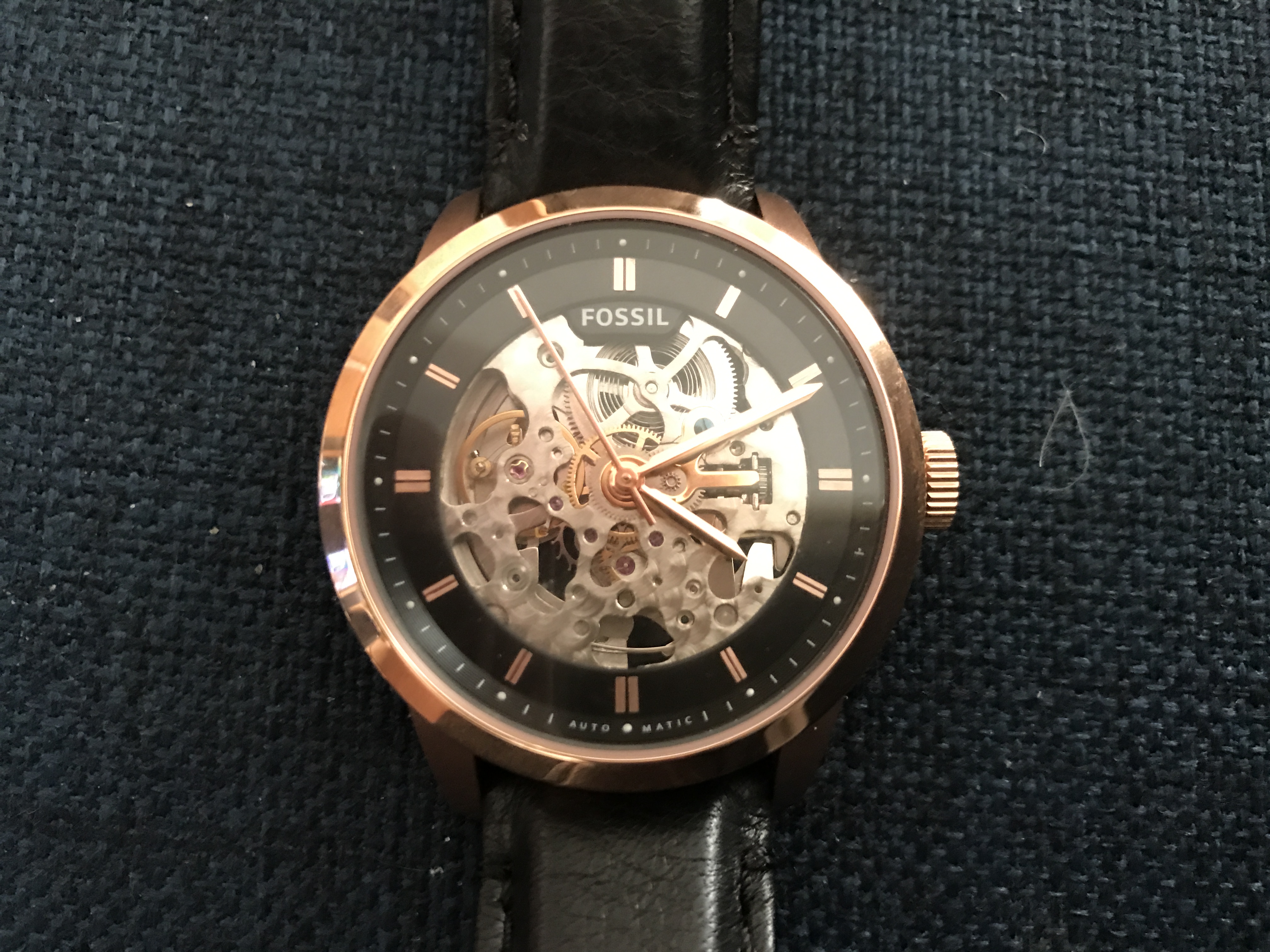 Fossilの機械式自動巻き腕時計、TOWNSMAN ME3084を衝動買いしてしまった！