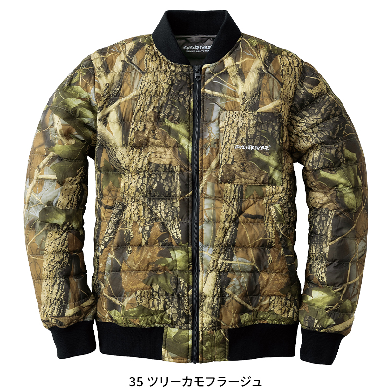 作業用 ファイバーダウンフライトジャケット イーブンリバーEVENRIVER