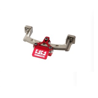 GRK5 アルミギアボックス レッド [R31S328RD] - スーパーラジコン