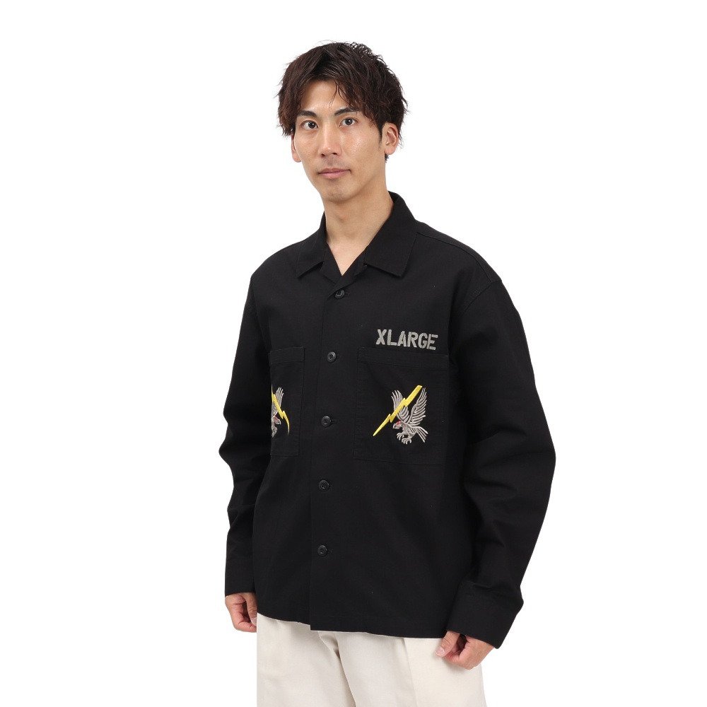 エクストララージ（XLARGE）（メンズ）RIPSTOP MILITARY シャツ