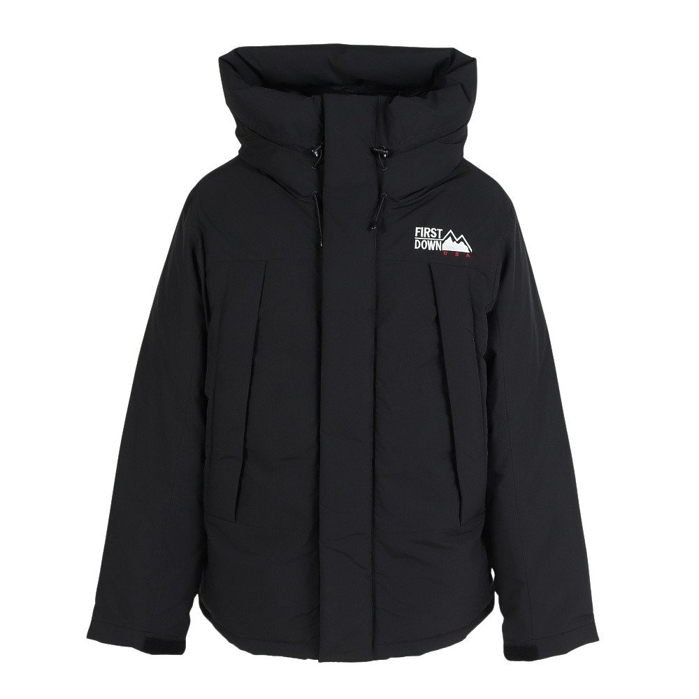 ファーストダウン（FIRST DOWN）（メンズ）ラップダウンパーカー