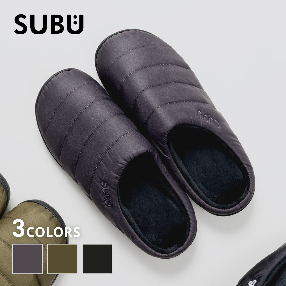 スブ（SUBU）（メンズ、レディース）サンダル 冬用 SB-43 MKH カーキ