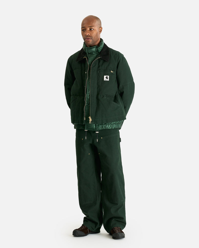 Carhartt WIP Washed Duck Puffer Jacket in Green – SVRN