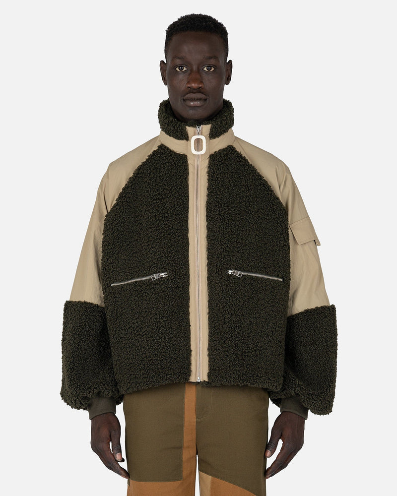 Color Block Track Top in Forest Green – SVRN