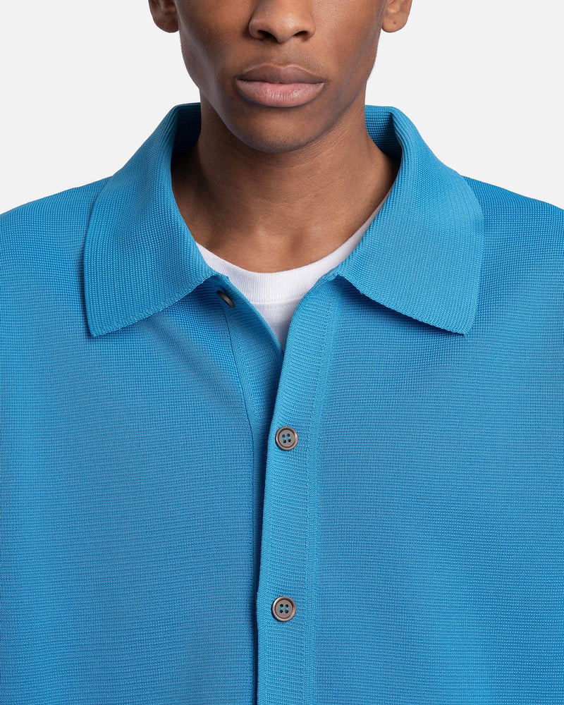 Evening Polo in Circuit Blue Performance Poly – SVRN
