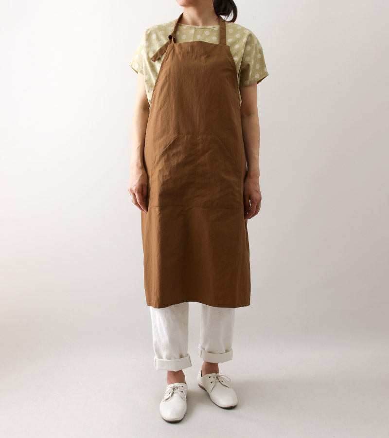 pheeny 23SS Cotton nylon dump apron エプロン pheeny 23SS Cotton