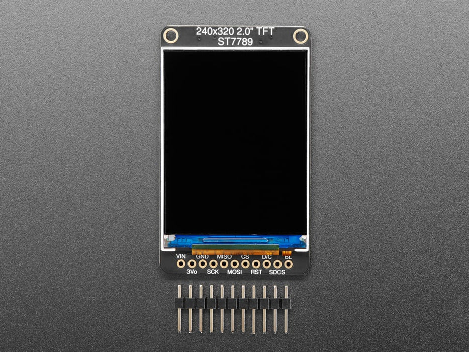 2インチ 320x240 IPSカラーディスプレイ（microSDスロット付き